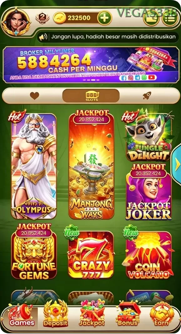 Screenshot megahoki nomor 3